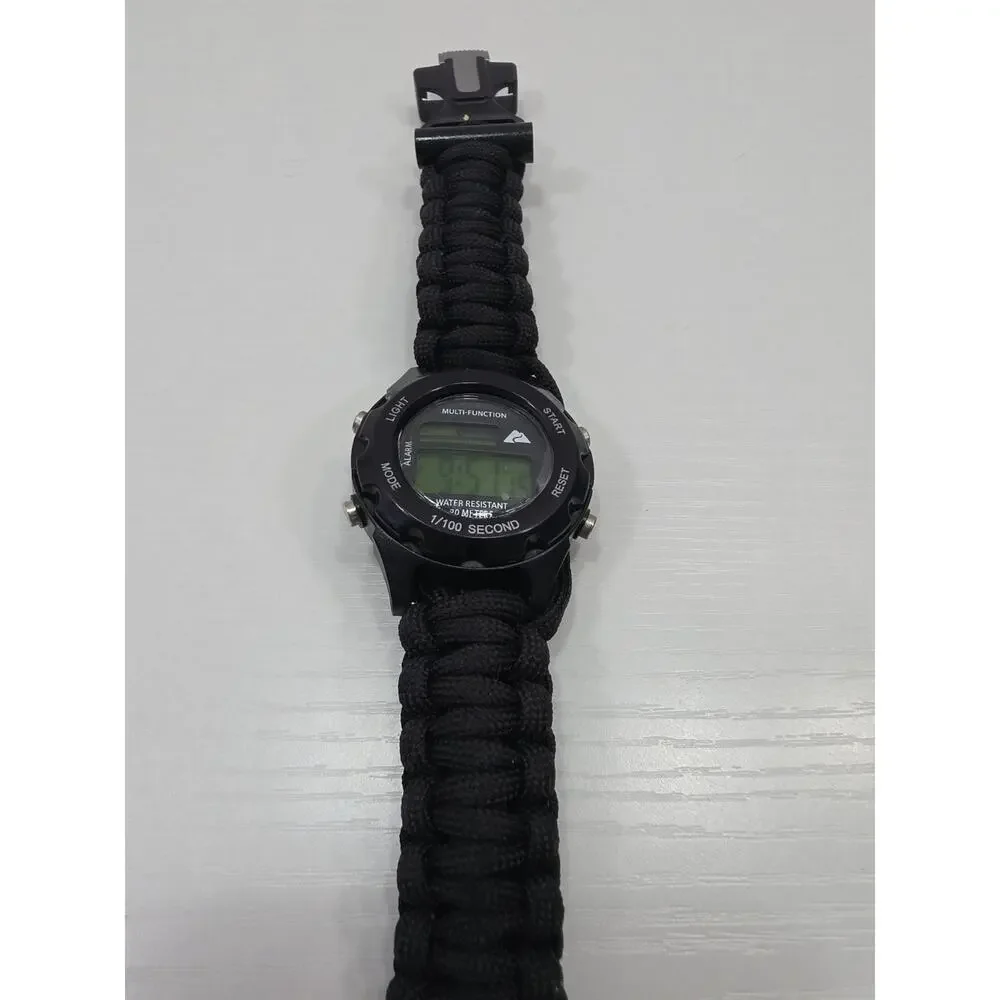 Ozark Trail Watch 4 In 1 Water-Resistant Stainless Steel Case Back & Compass 274